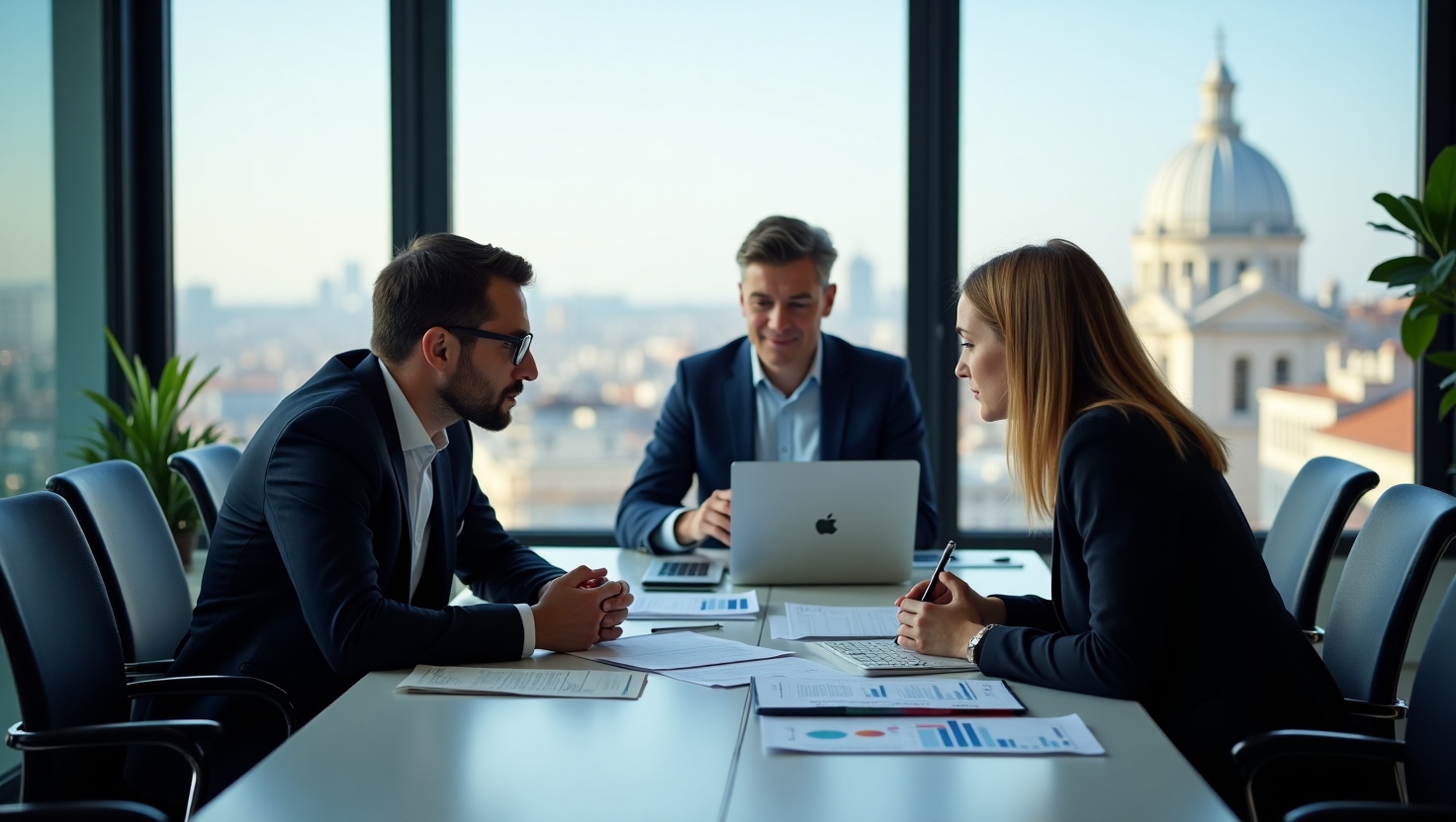 Equipo de auditores financieros
